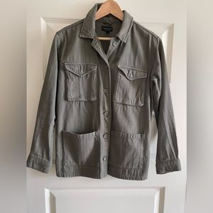 Topshop Army Green Utility Jacket